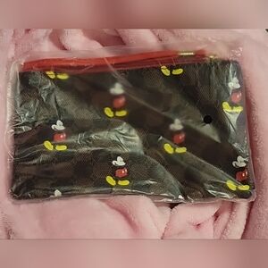 Wristlet Purse Disney Mickey Mouse NEW NIP Gucci Like Design